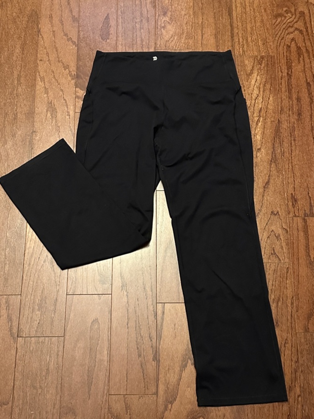 all in motion Black High-Rise Straight Leg Leggings
